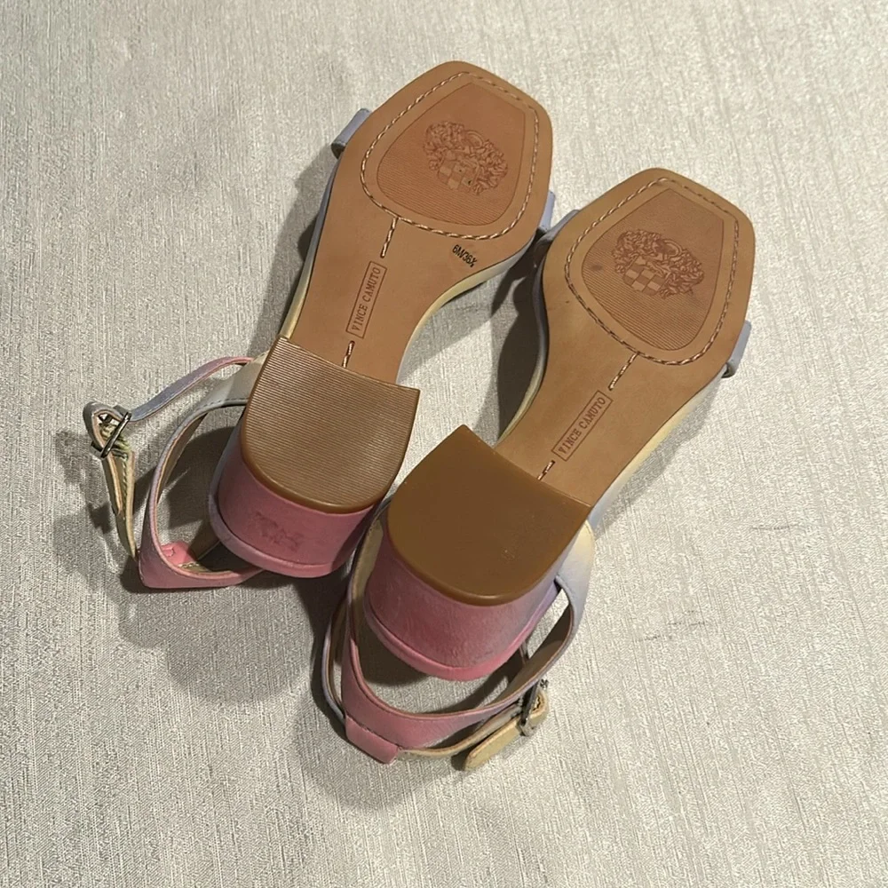 Vince Camuto Ombre Open Toe Sandal Heels - Picture 7 of 7